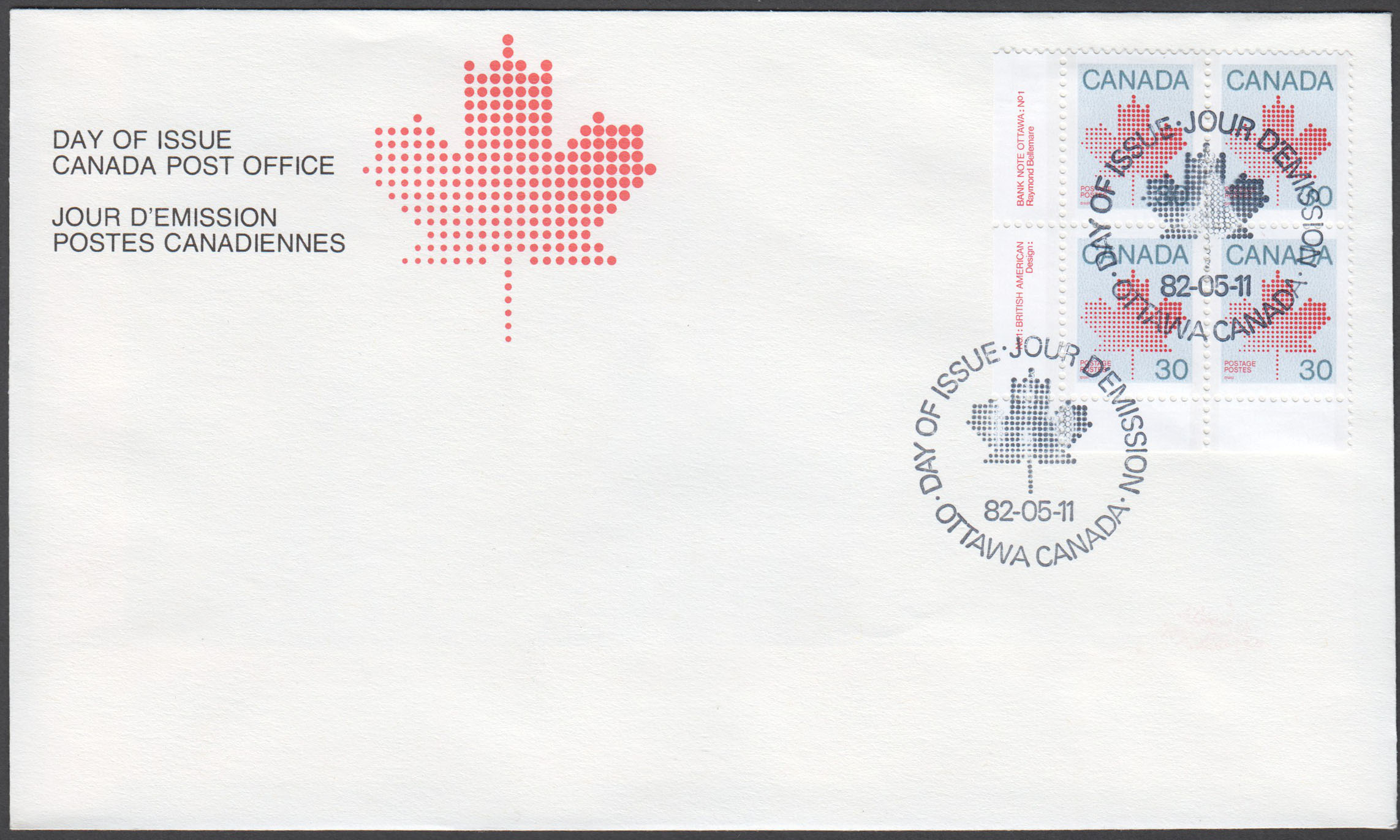 Canada Scott 923 FDC PB LL - Click Image to Close